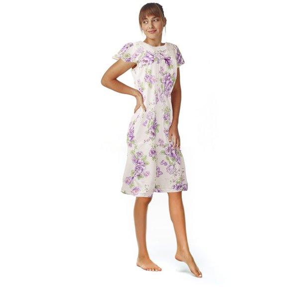 Women Nightgown Sleepwear for Women Sexy Soft Gown - Picture 2 of 7